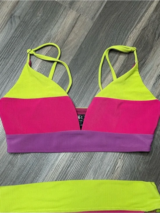 NWOT Beach Riot Ribbed Alexis Riza Bikini - Picture 7 of 16